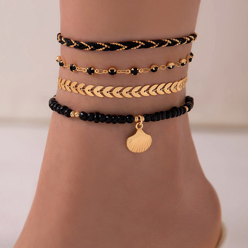 Anklet Set Summer Fashion Jewelry