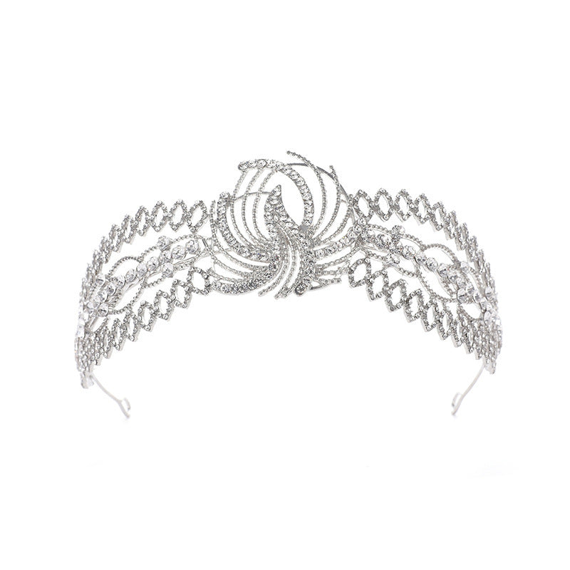 Bridal Headdress Baroque Headband Hair Accessories - Badi Jewellery store