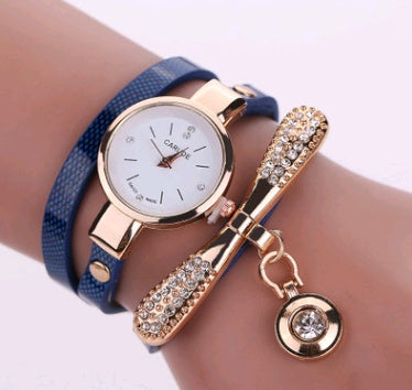 Thin belt fashion ladies watch