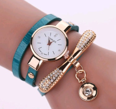 Thin belt fashion ladies watch