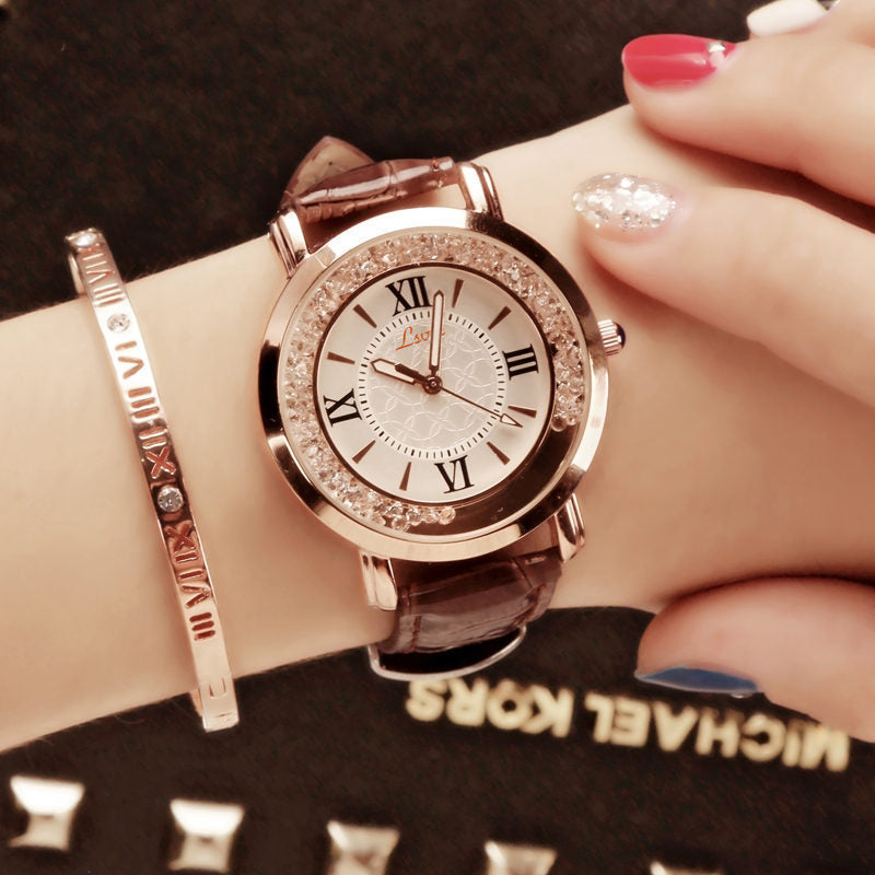 Ladies Watch Flowing