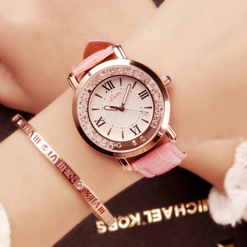 Ladies Watch Flowing