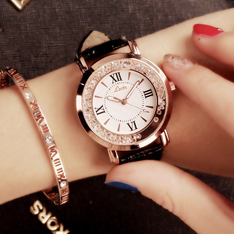 Ladies Watch Flowing