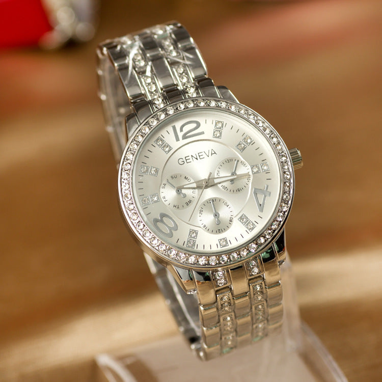 alloy diamond watches