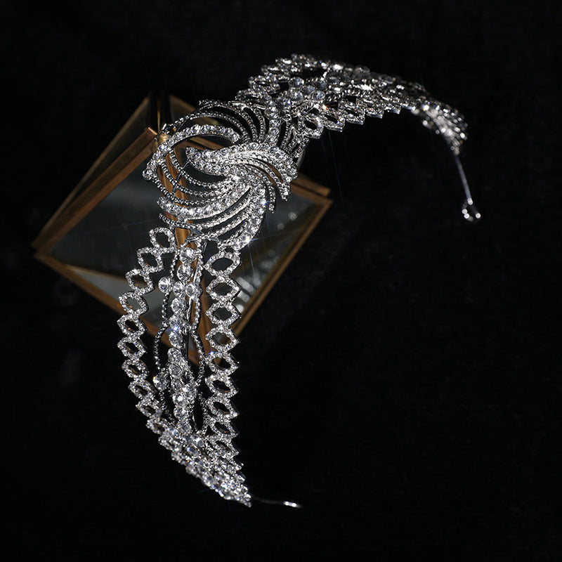 Bridal Headdress Baroque Headband Hair Accessories - Badi Jewellery store