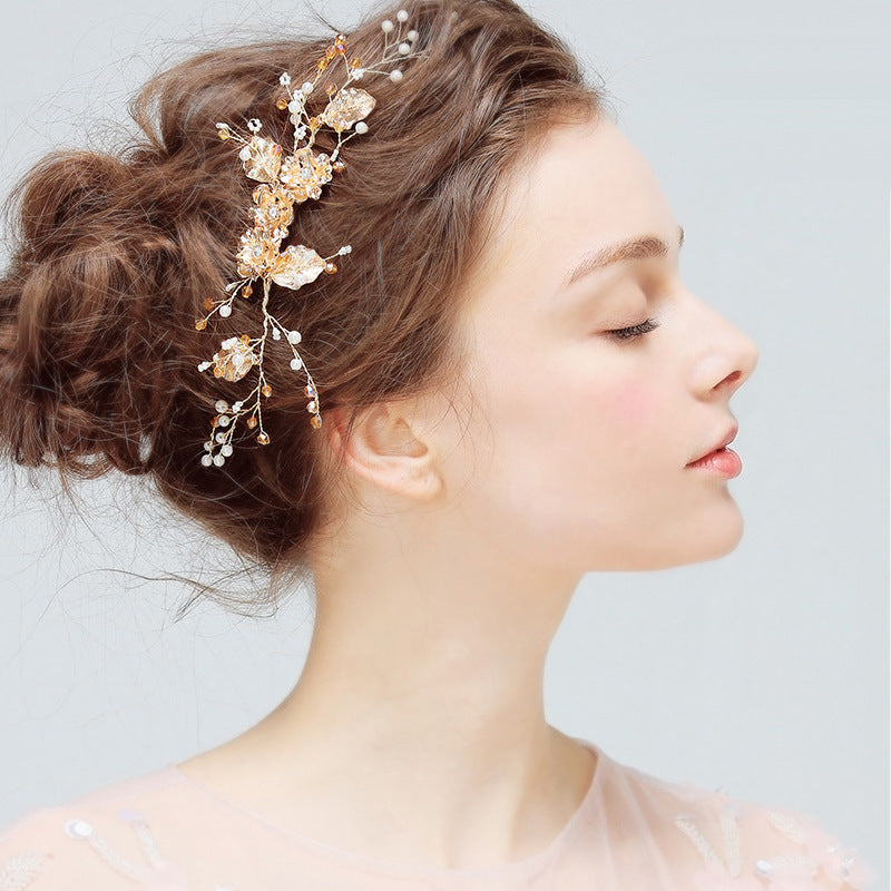 YS803 comb hair crystal diamond - Badi Jewellery store