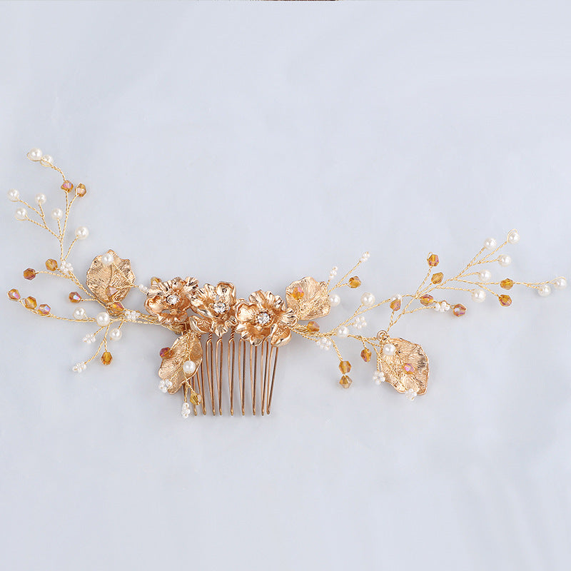YS803 comb hair crystal diamond - Badi Jewellery store