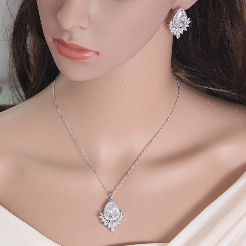 AAA jewelry chain, bridal banquet, dinner Jewelry Set - Badi Jewellery store