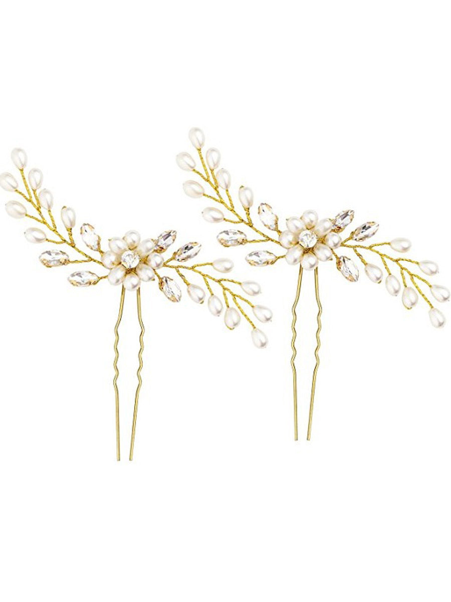 Wedding headdress hairpin pin U - Badi Jewellery store