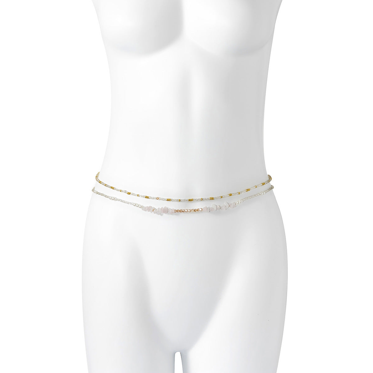 Sexy Gravel Rice Beads Ethnic Waist Chain
