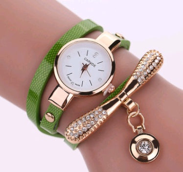Thin belt fashion ladies watch