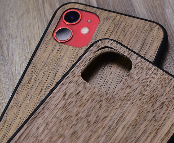The Back Cover Of Wooden Mobile Phone Shell Is Easy To Use