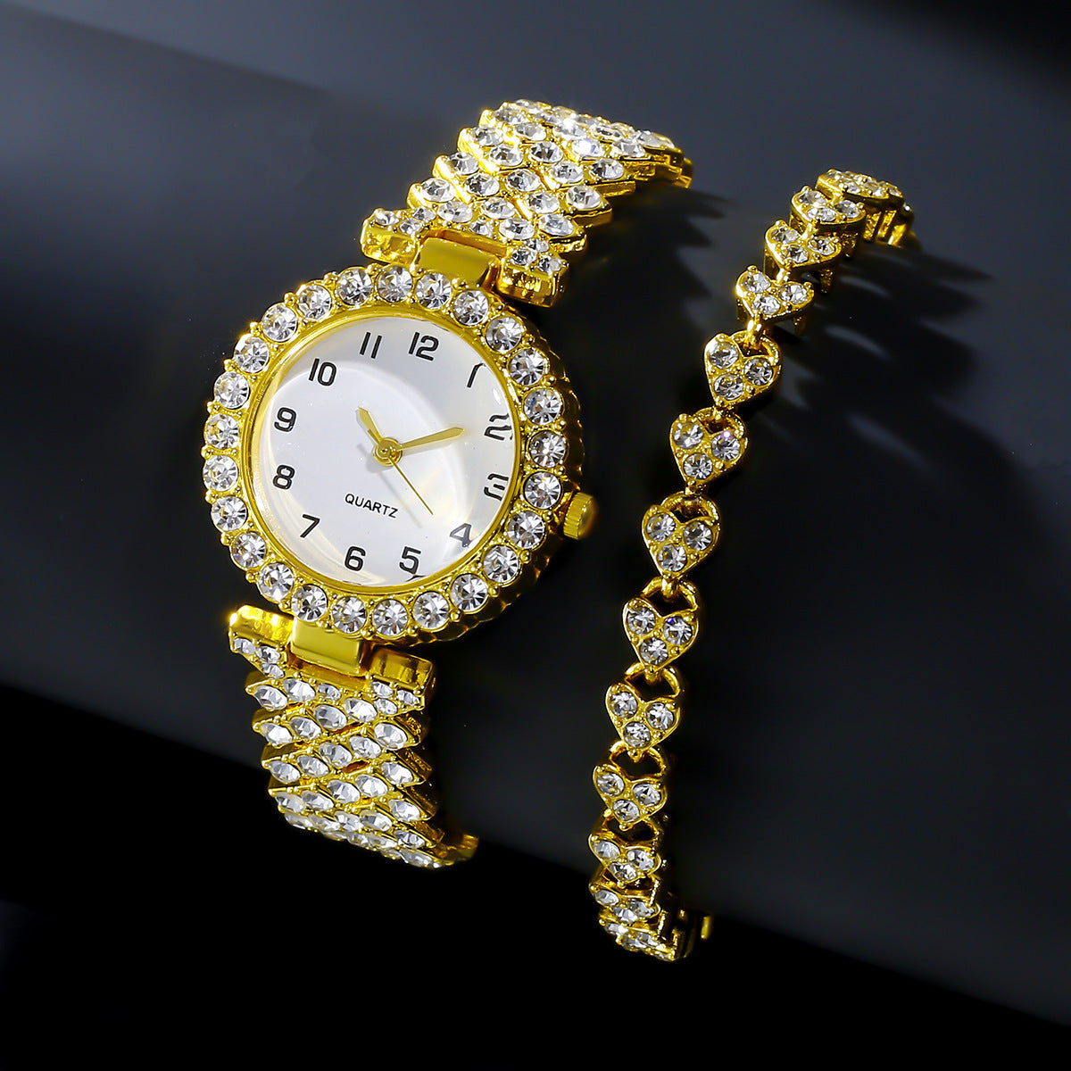 Fashion Jewelry 2pcs Luxury Fashion Women - Badi Jewellery store