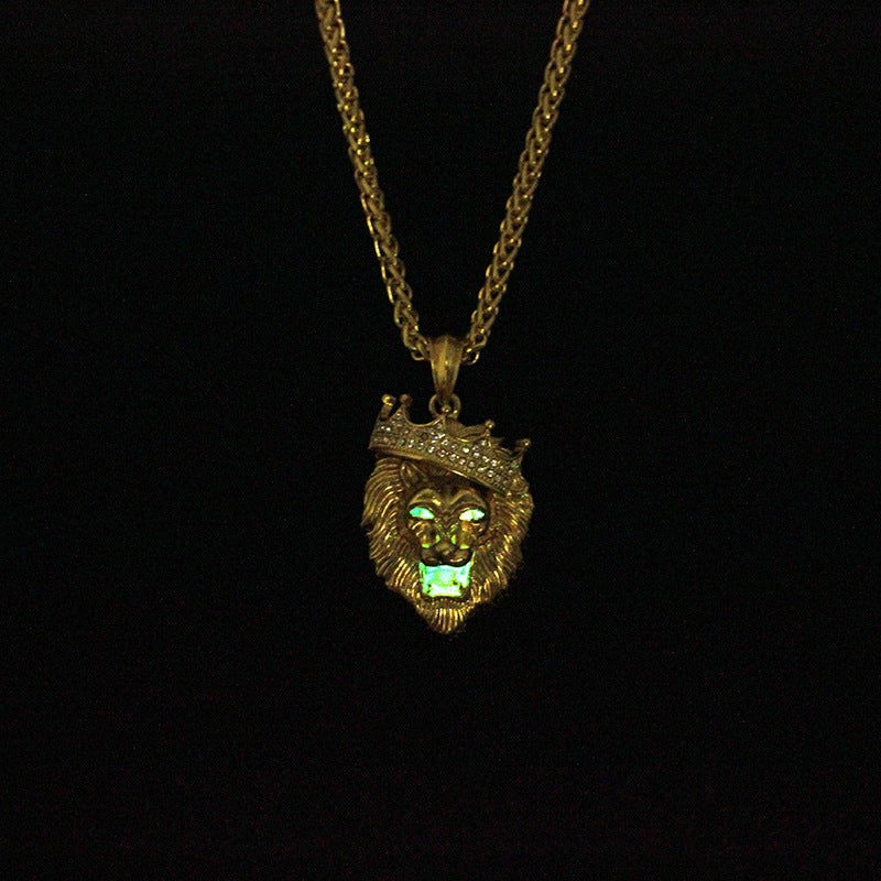 diamond crown lion