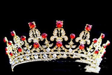 Queen Bridal Wedding Crown Headdress - Badi Jewellery store