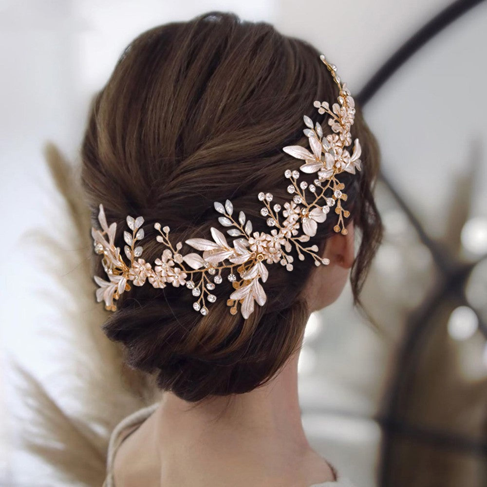 Alloy Crystals Japan & Korea Hair Accessories - Badi Jewellery store