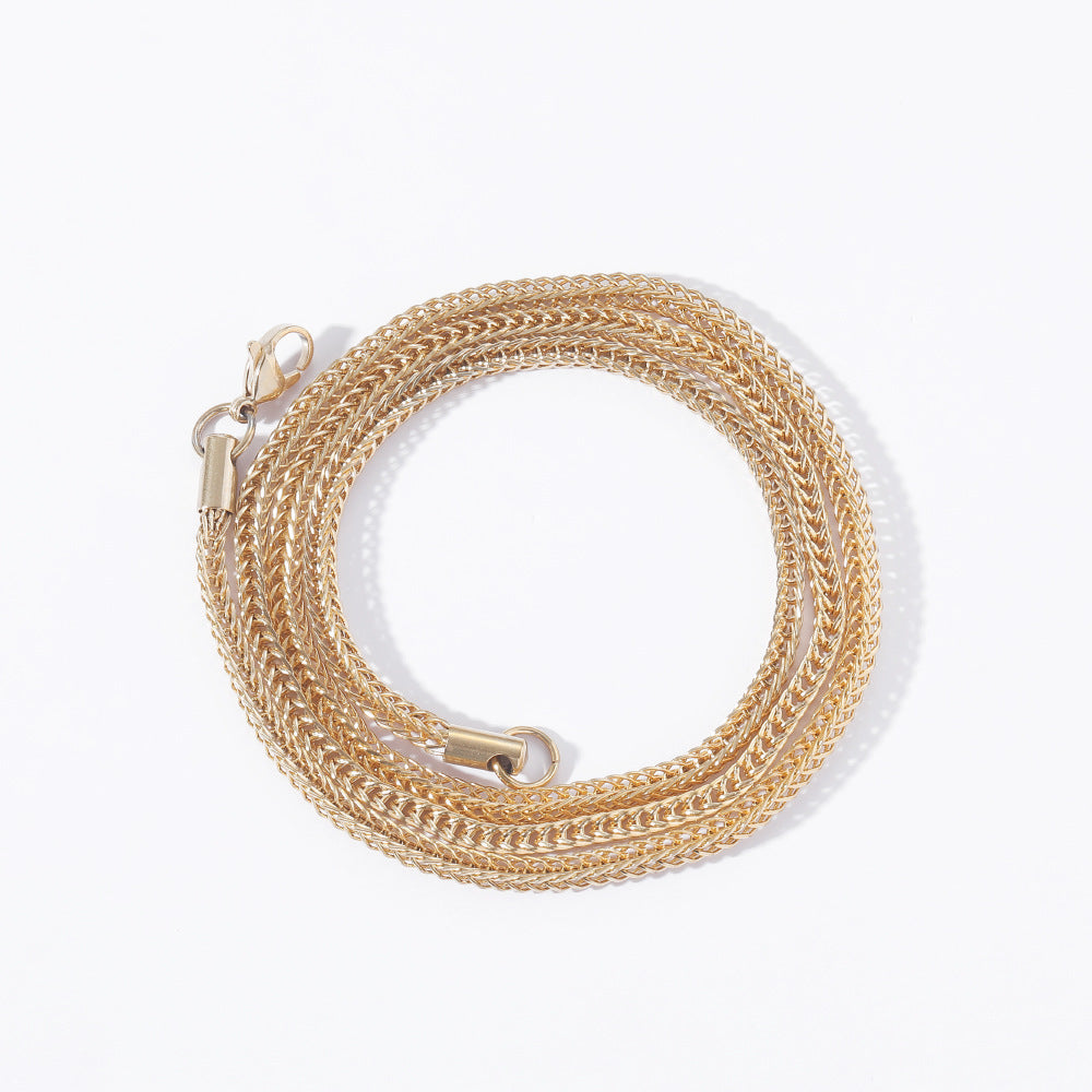 Vacuum Electroplating Stainless Steel Chain For Men And Women - Badi Jewellery store