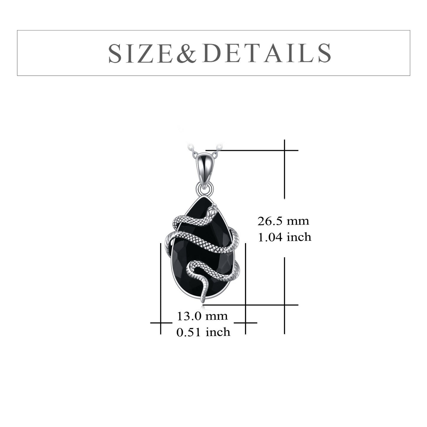 Sterling Silver Black Obsidian Tourmaline