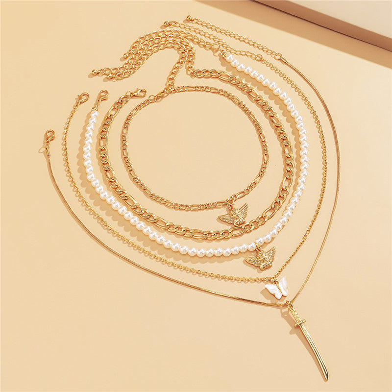 Angel Multi-Element Set Necklace