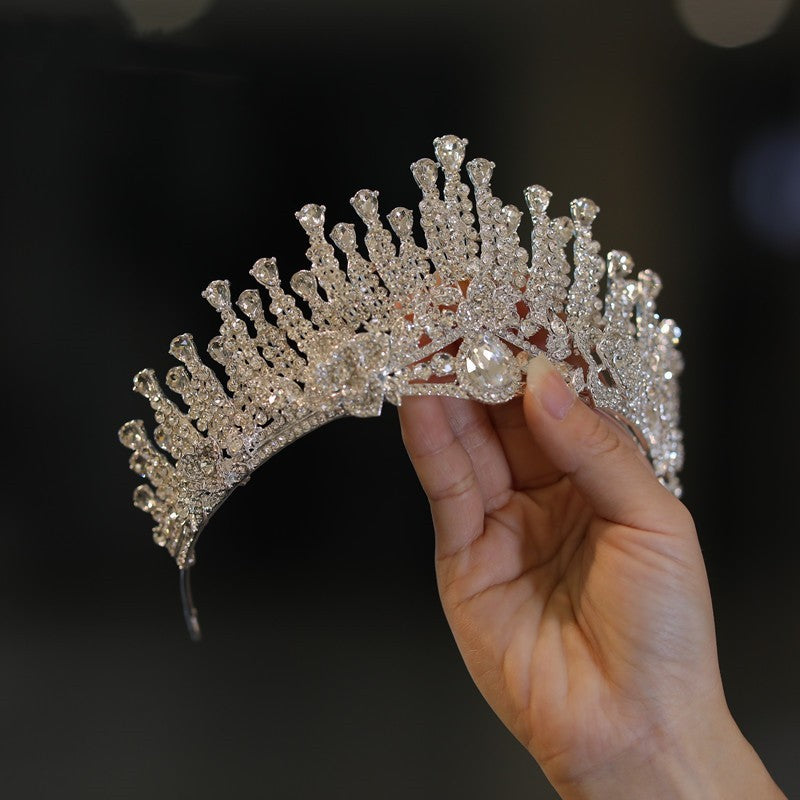 Bridal Crown Alloy Rhinestone - Badi Jewellery store