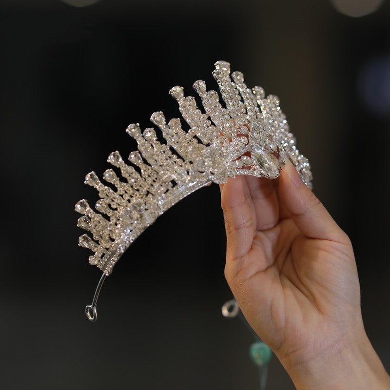 Bridal Crown Alloy Rhinestone - Badi Jewellery store