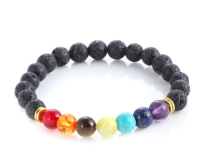 Universe Galaxy Eight Planets Solar System Guardian Star Natural Stone Beads Bracelet - Badi Jewellery store