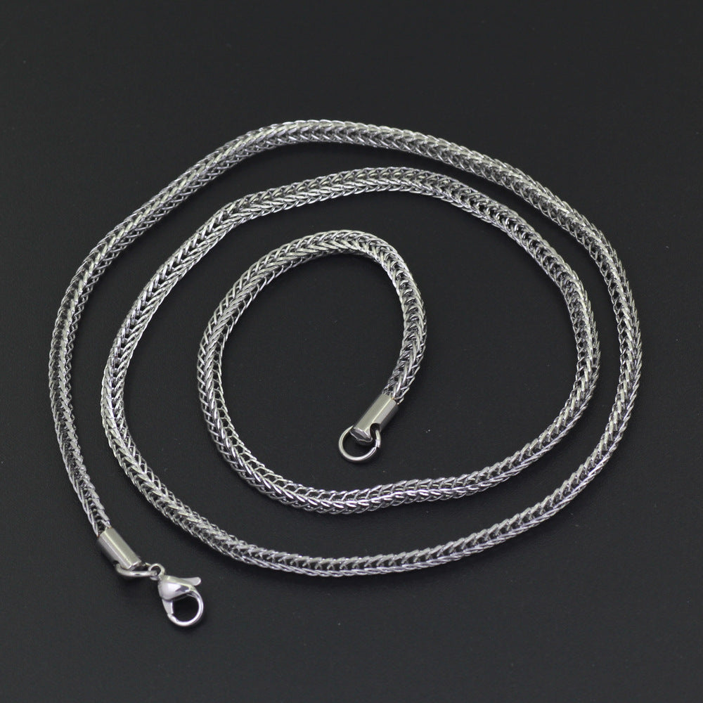 Vacuum Electroplating Stainless Steel Chain For Men And Women - Badi Jewellery store