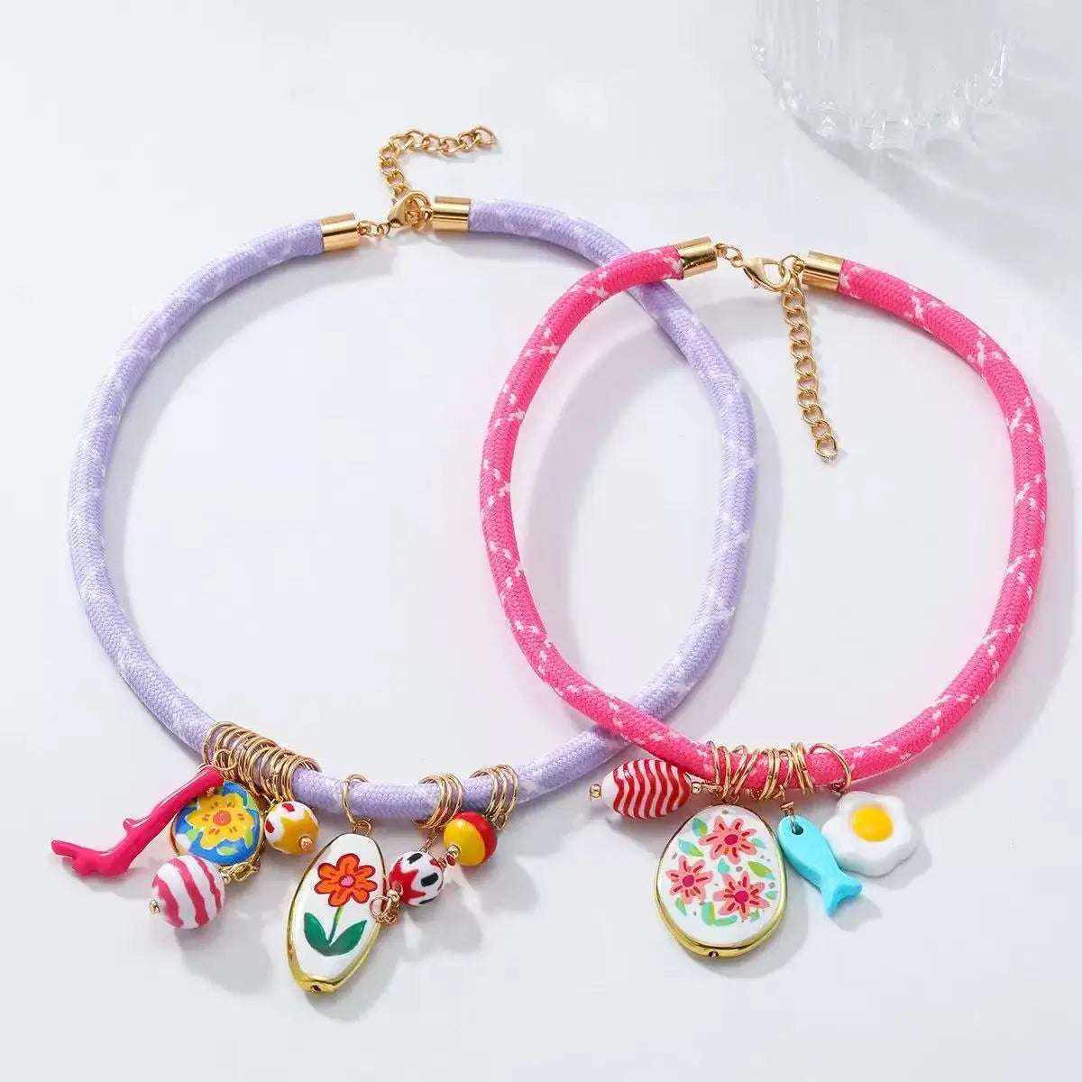 Flower Pendant Necklace - Badi Jewellery store
