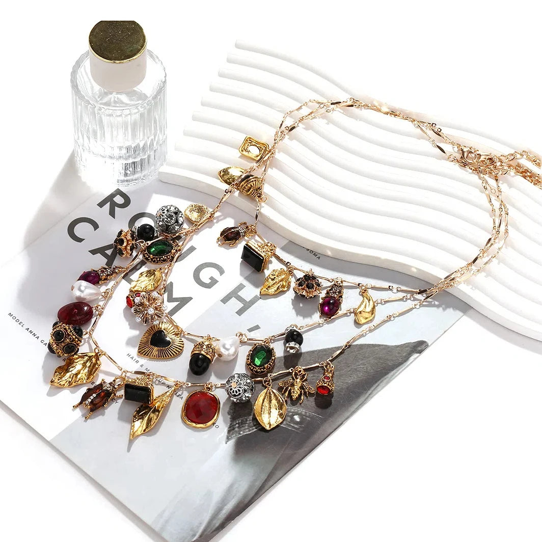 Flower Pendant Necklace - Badi Jewellery store