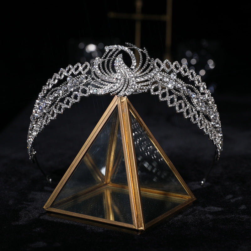 Bridal Headdress Baroque Headband Hair Accessories - Badi Jewellery store