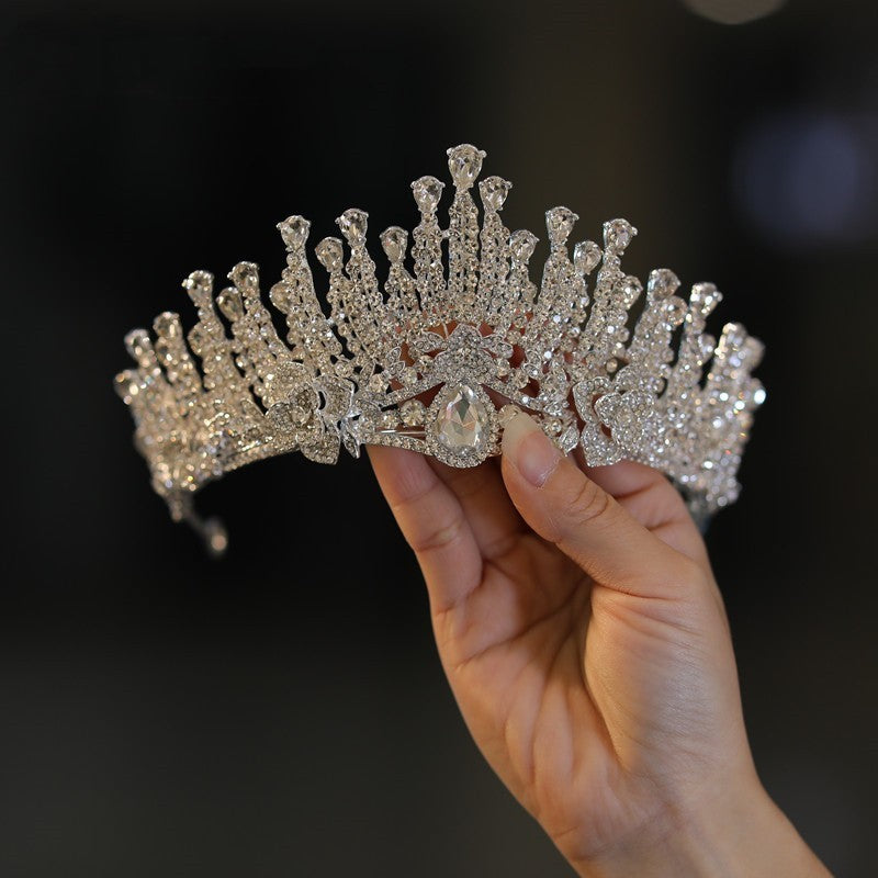 Bridal Crown Alloy Rhinestone - Badi Jewellery store
