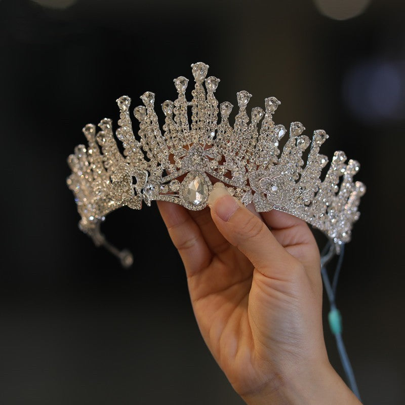 Bridal Crown Alloy Rhinestone - Badi Jewellery store