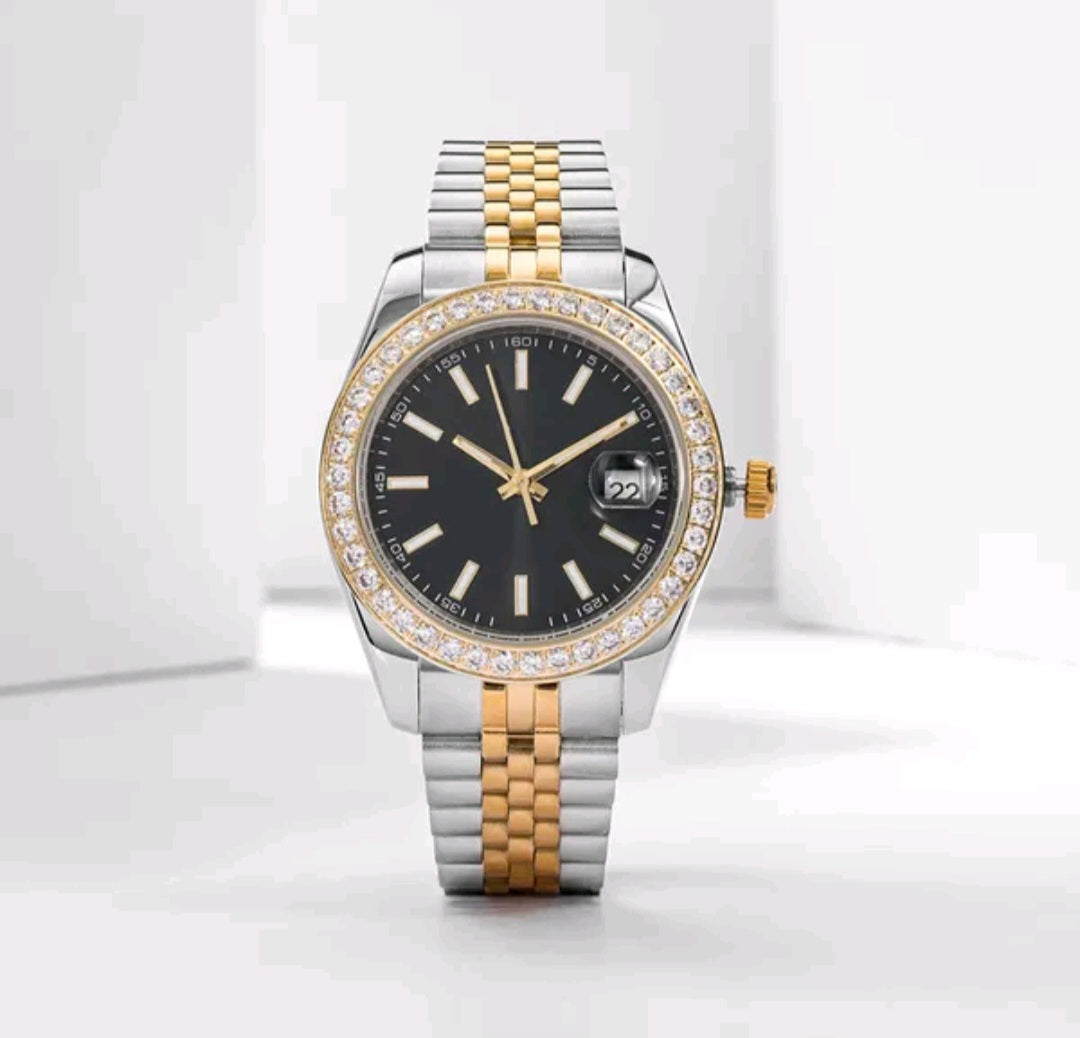 Men diamond watch