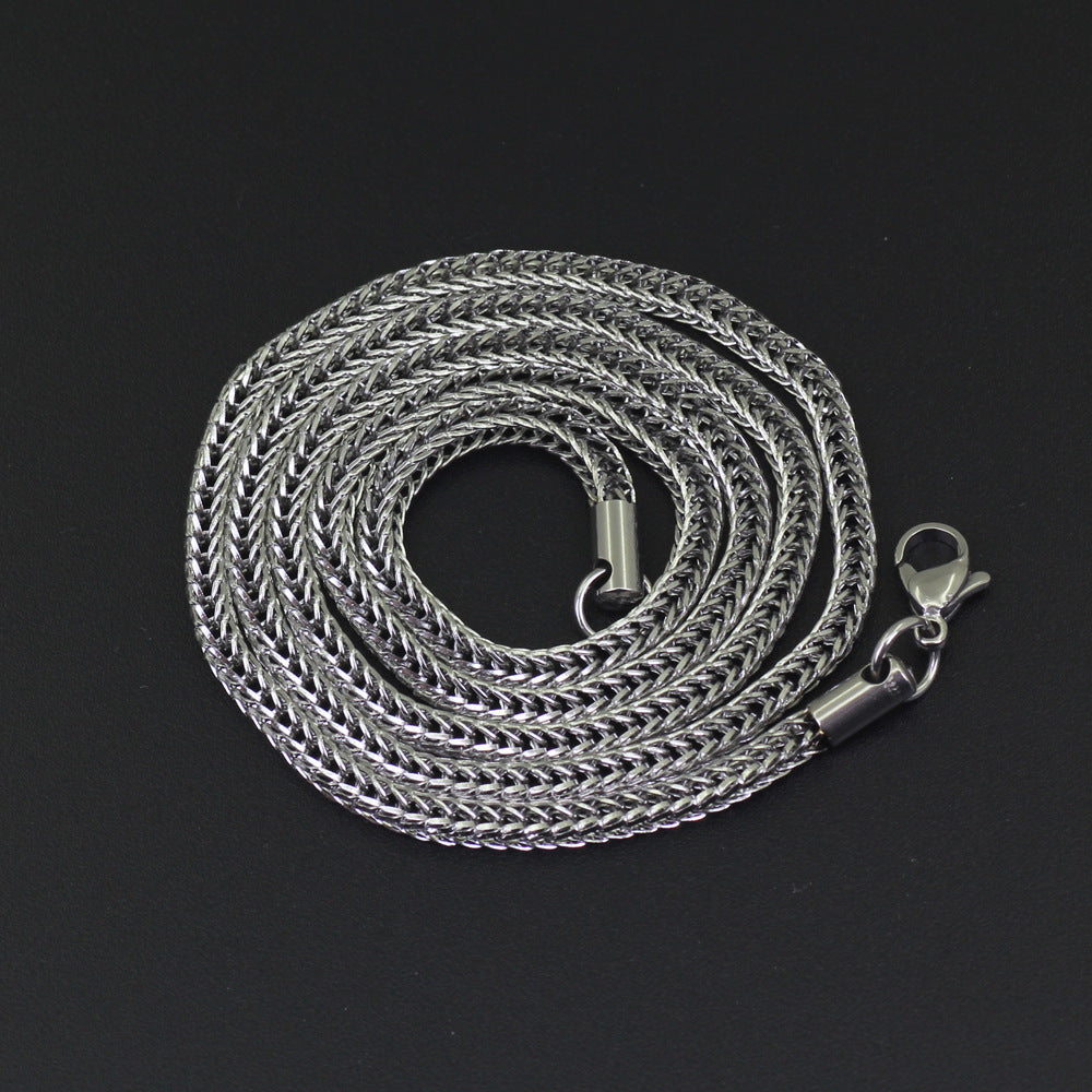 Vacuum Electroplating Stainless Steel Chain For Men And Women - Badi Jewellery store