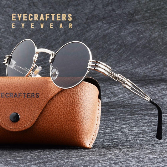 Gold Metal Fashion  Sunglasses