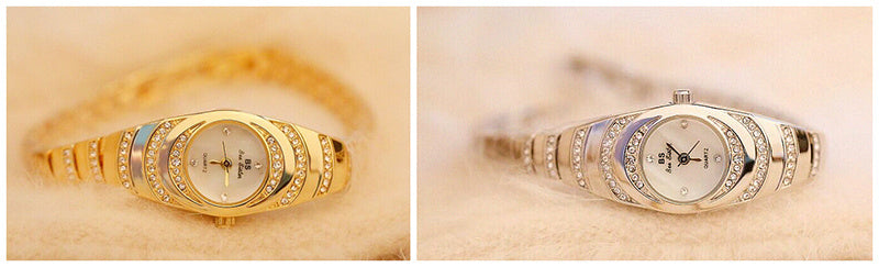 Ladies Gold Watch Diamond