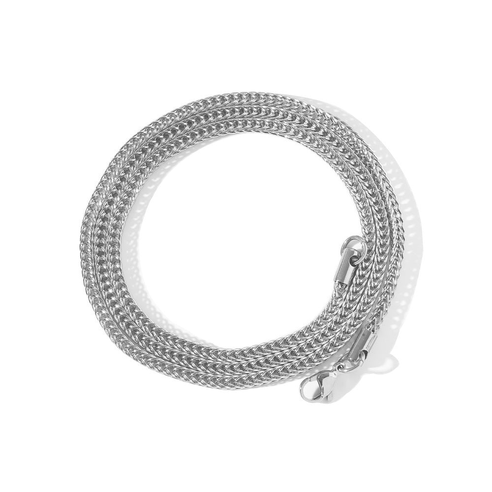 Vacuum Electroplating Stainless Steel Chain For Men And Women - Badi Jewellery store