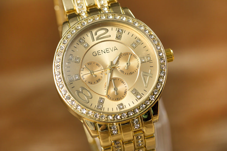 alloy diamond watches