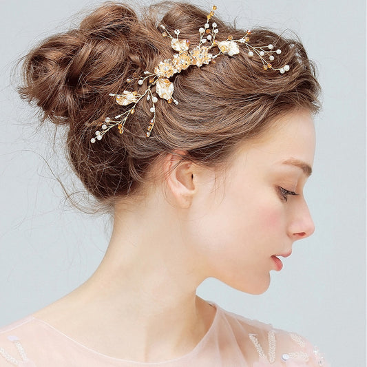 YS803 comb hair crystal diamond - Badi Jewellery store