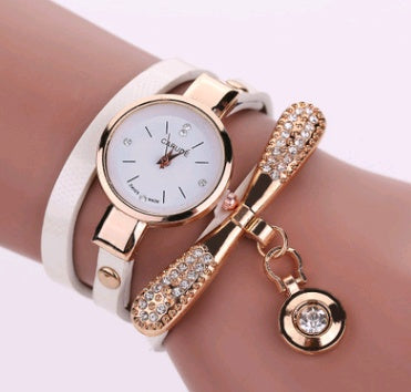 Thin belt fashion ladies watch