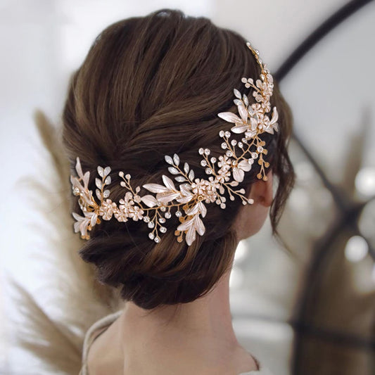 Alloy Crystals Japan & Korea Hair Accessories - Badi Jewellery store