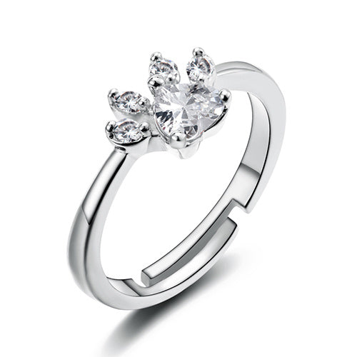 New Cat Bear Dog Paw Ring for Women Jewelry Sets - Badi Jewellery store
