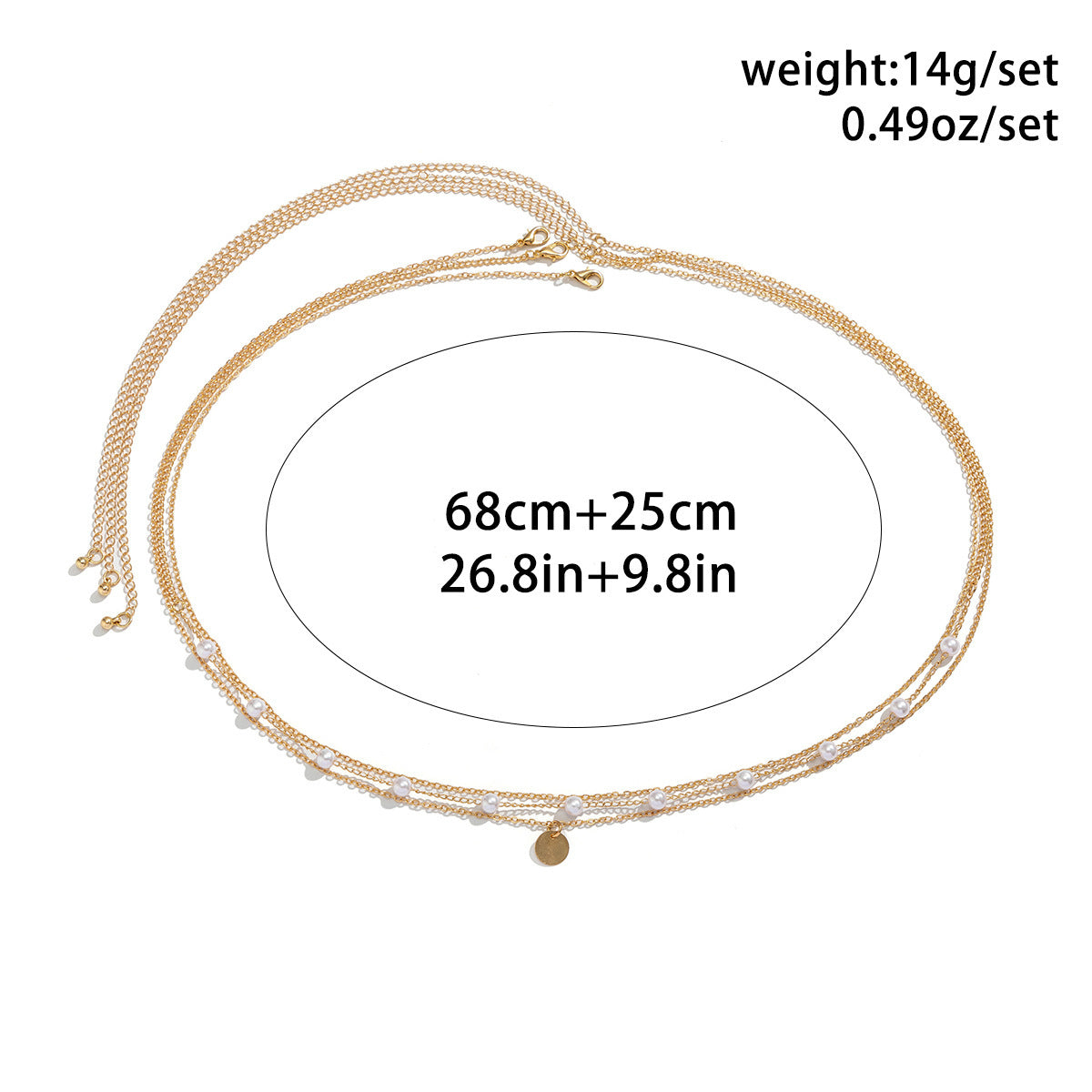 Waist Chain  for Women Sexy Belly Body - Badi Jewellery store
