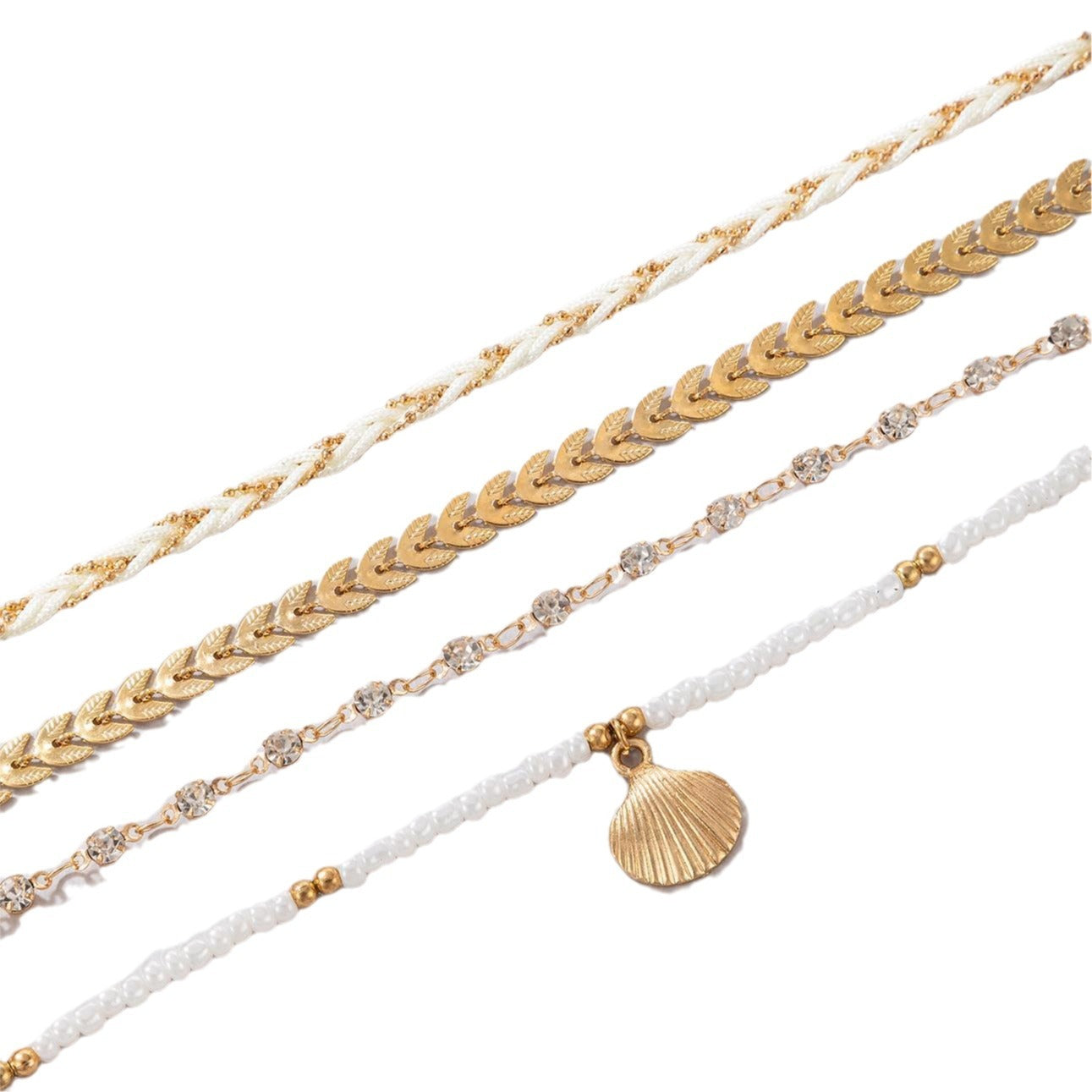 Anklet Set Summer Fashion Jewelry