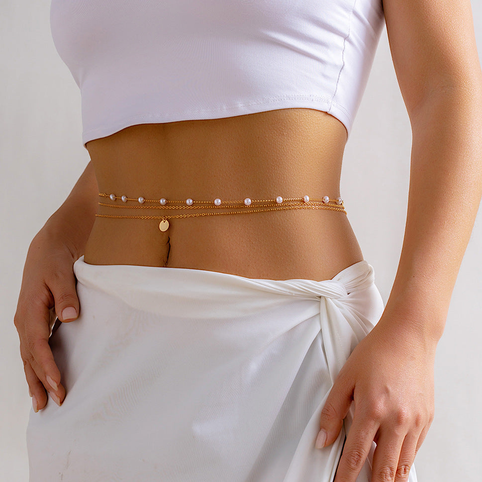 Waist Chain  for Women Sexy Belly Body - Badi Jewellery store
