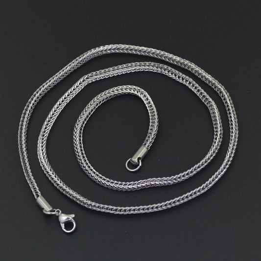 Vacuum Electroplating Stainless Steel Chain For Men And Women - Badi Jewellery store