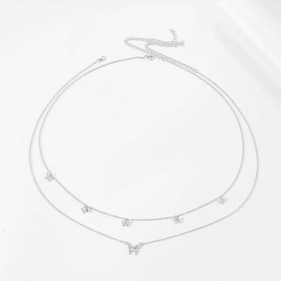 Women's Fashion Round Beads Chain Double-layer Waist Chain - Badi Jewellery store