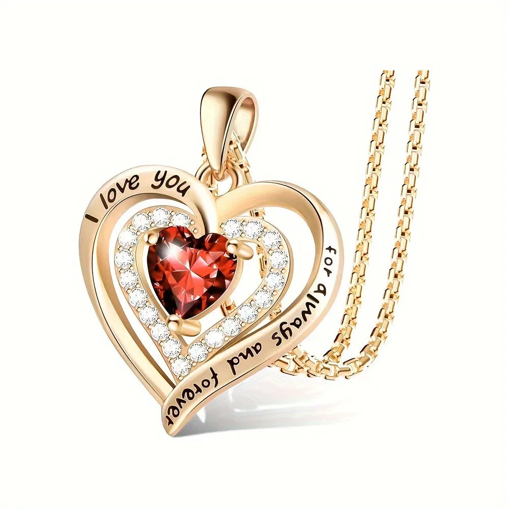 Pendant Necklaces  Rose Flower Gift Box For Girlfriend / Women - Badi Jewellery store