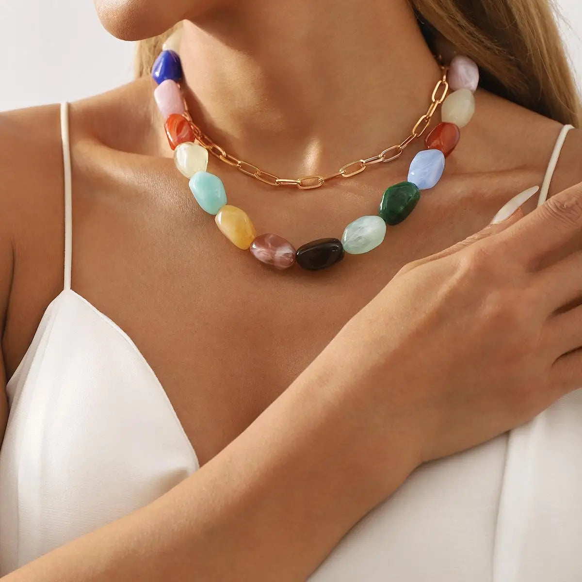 Beaded Necklace Design - Badi Jewellery store