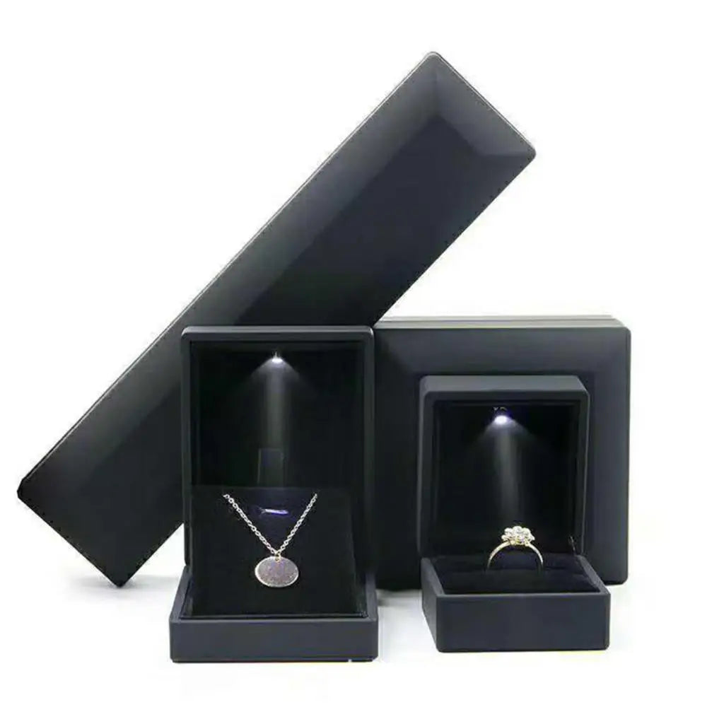 1 Pcs LED Ring Box Engagement Wedding Case - Badi Jewellery store